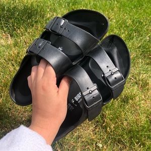 Black Birkenstocks